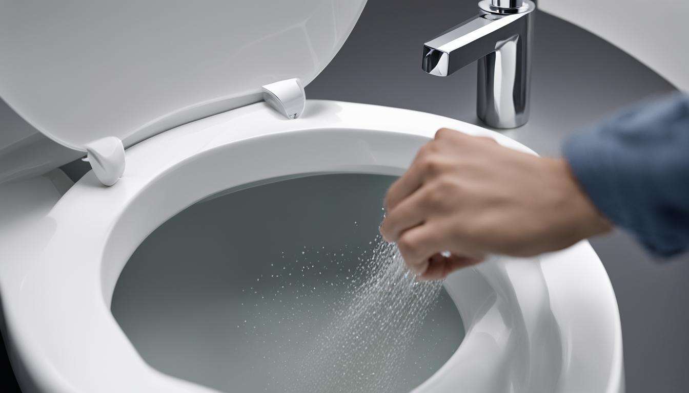po dusche toilette