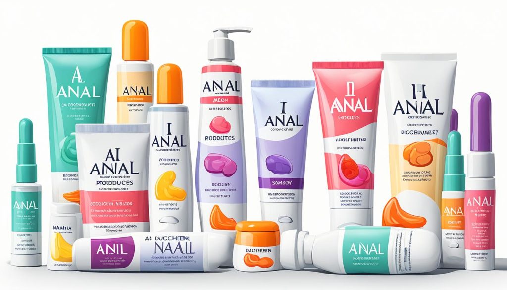 Analduschenprodukte