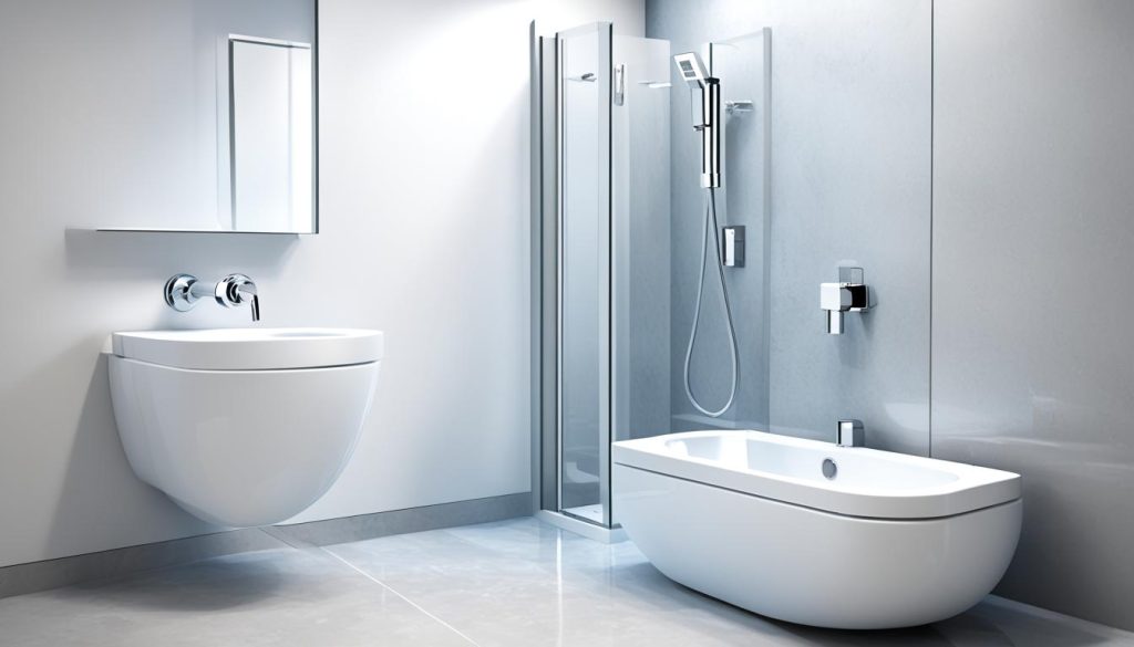 WC mit Reinigungsfunktion